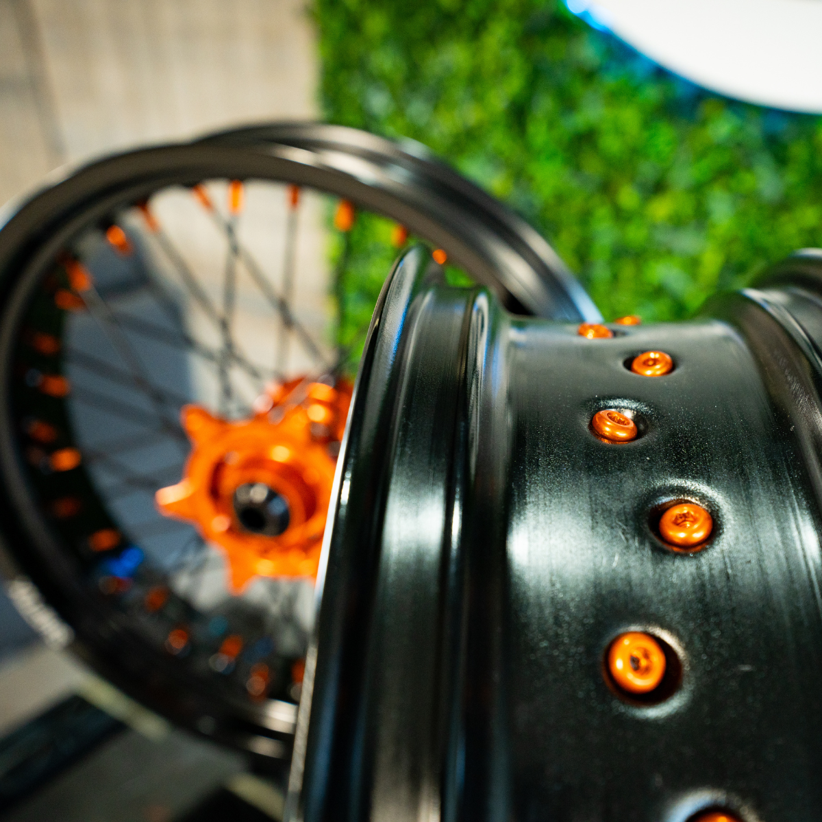 Black / Orange - Wheel Set