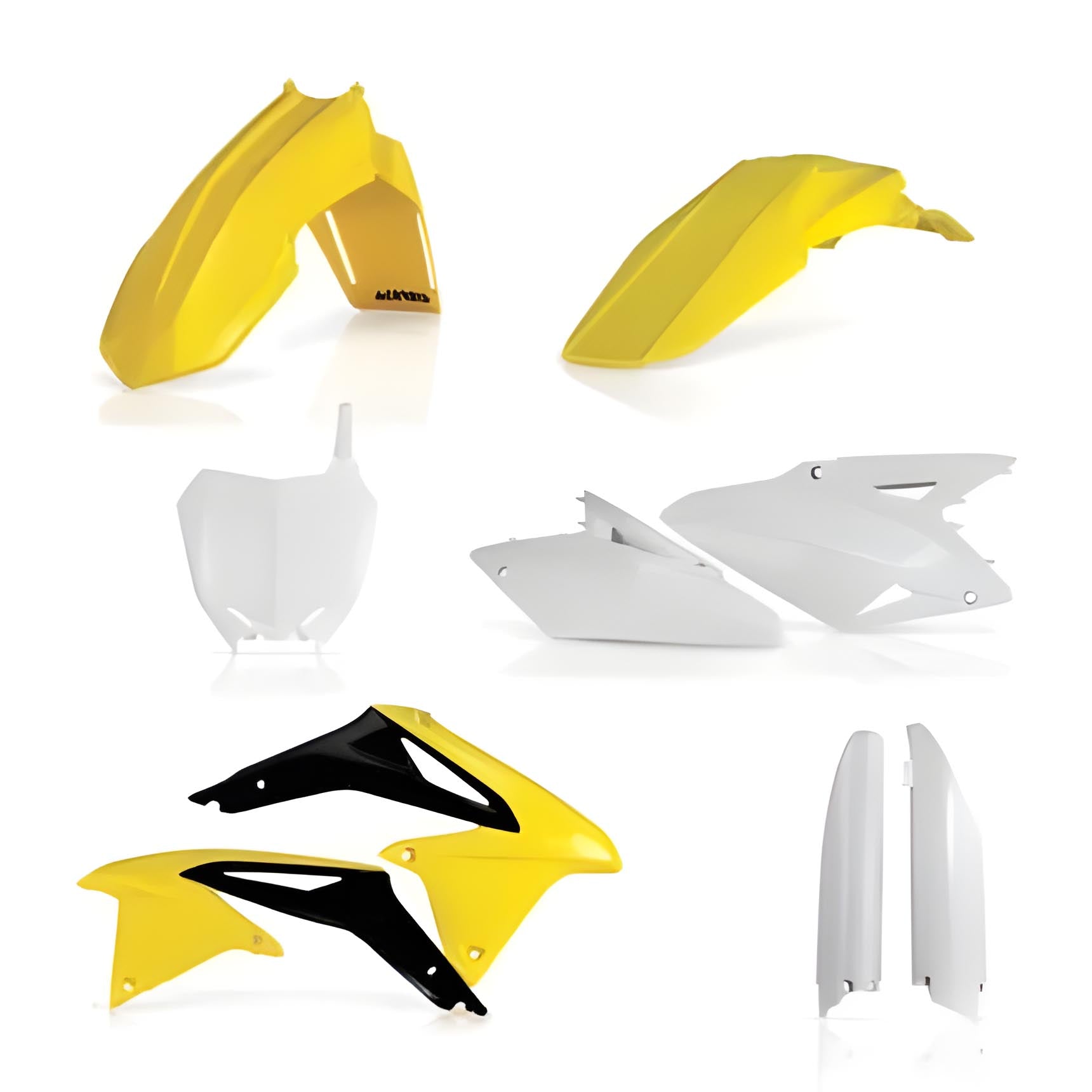 Full Plastics Kit Suzuki RMZ 450 (2008-2017)
