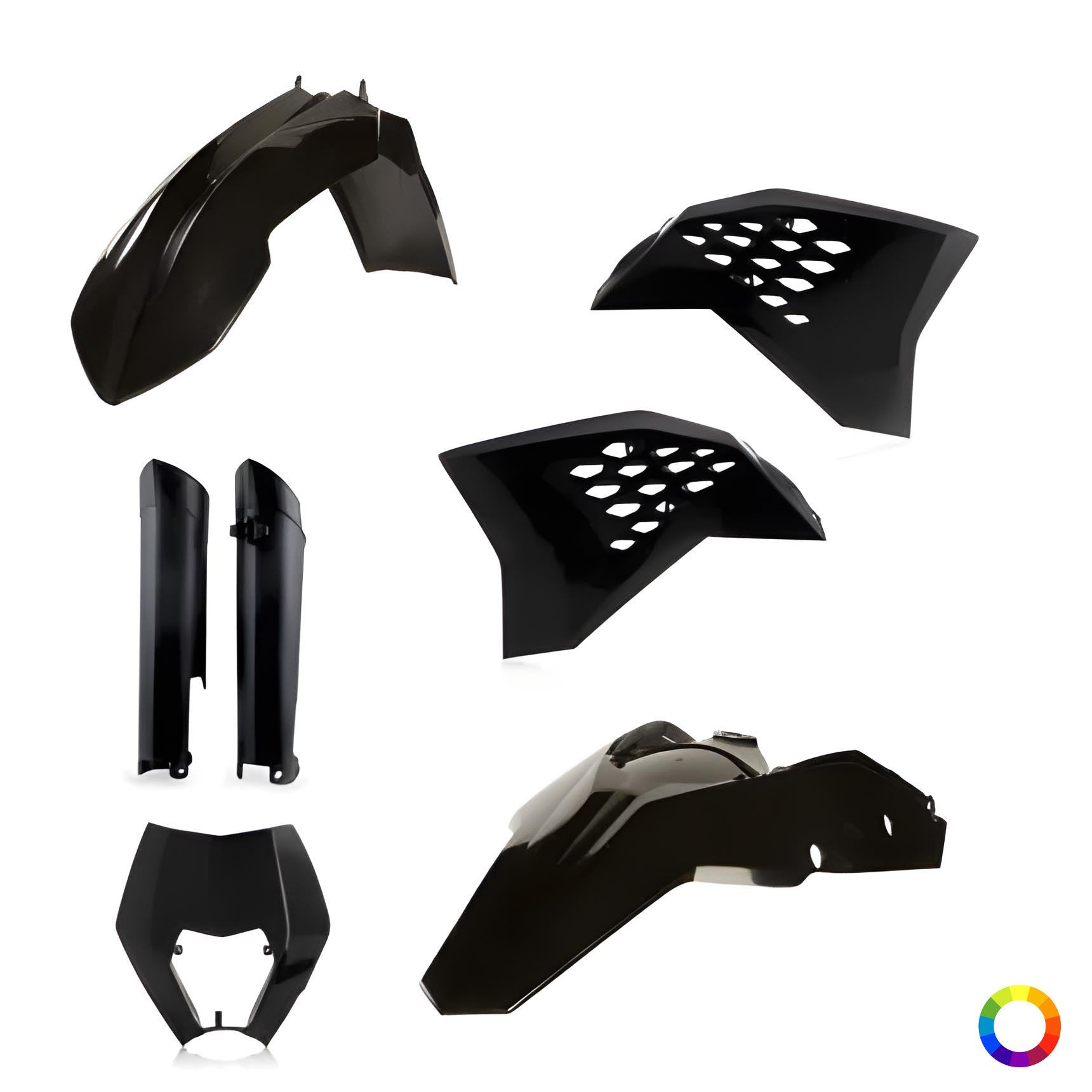 Full Plastics Kit KTM EXC / EXC-F 08-11