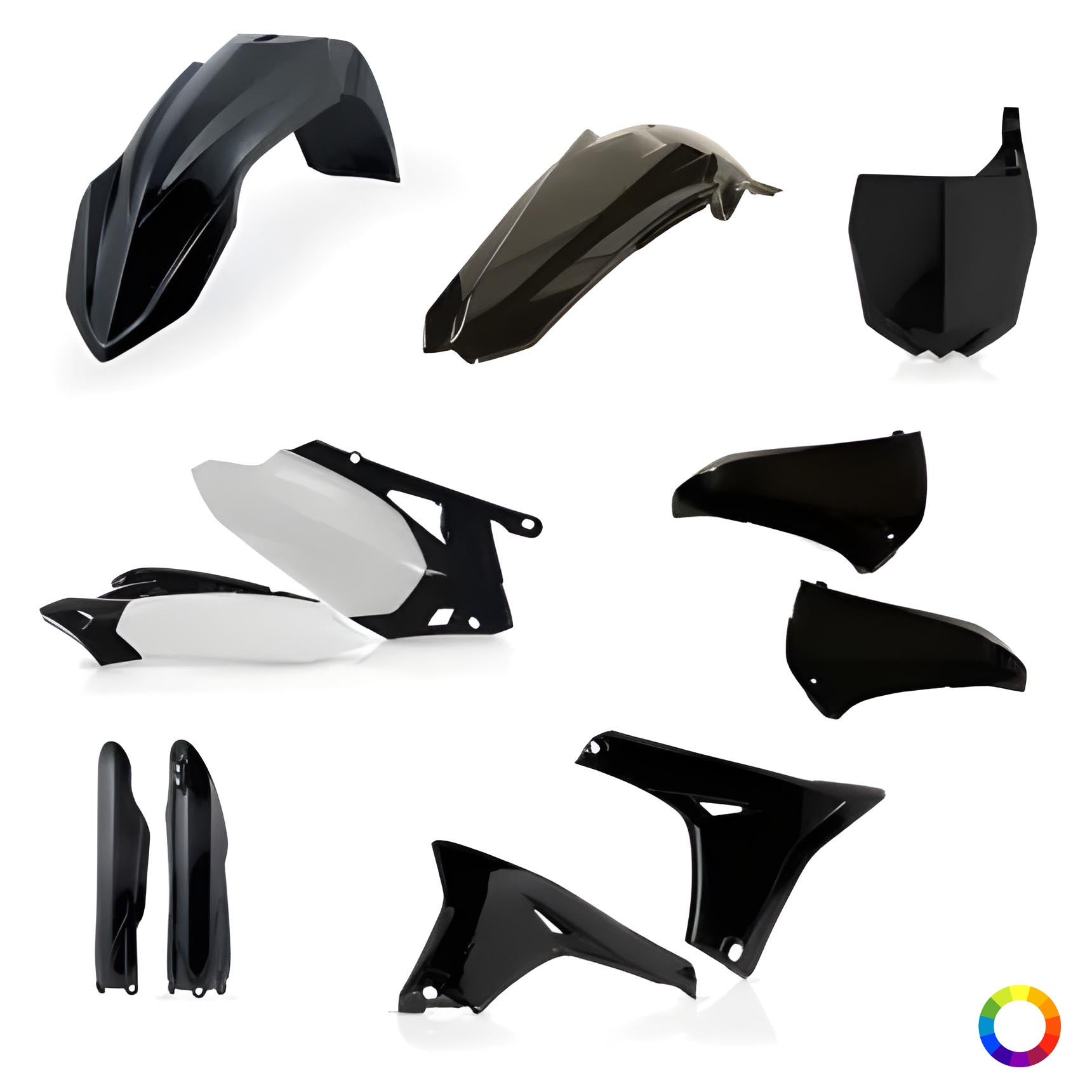 Full Plastics Kit Yamaha YZF 450 2010-2013