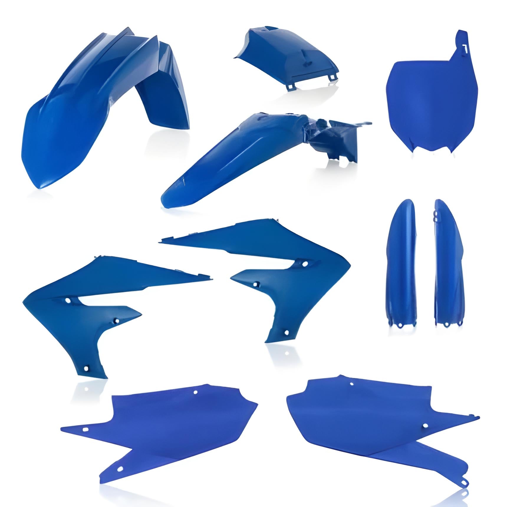 Komplettes Plastikkit Yamaha YZF 250 (19-23) + YZF 450 (18-22)
