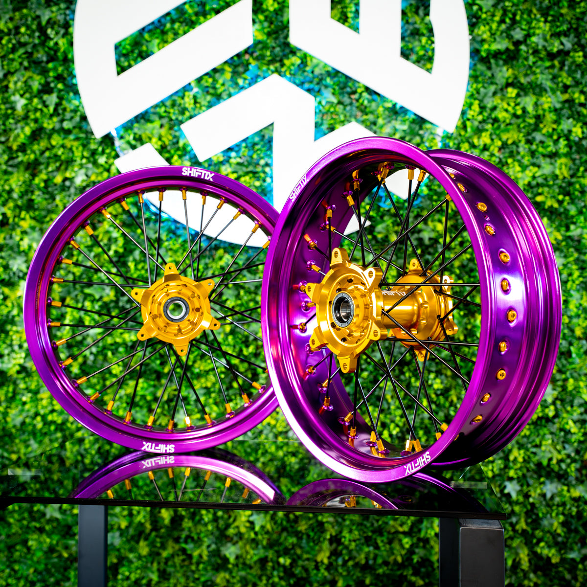 Purple / Gold - Wheel Set