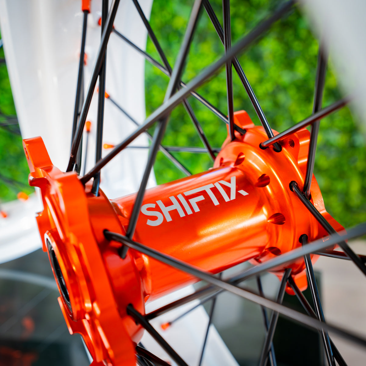 White / Orange - Wheel Set