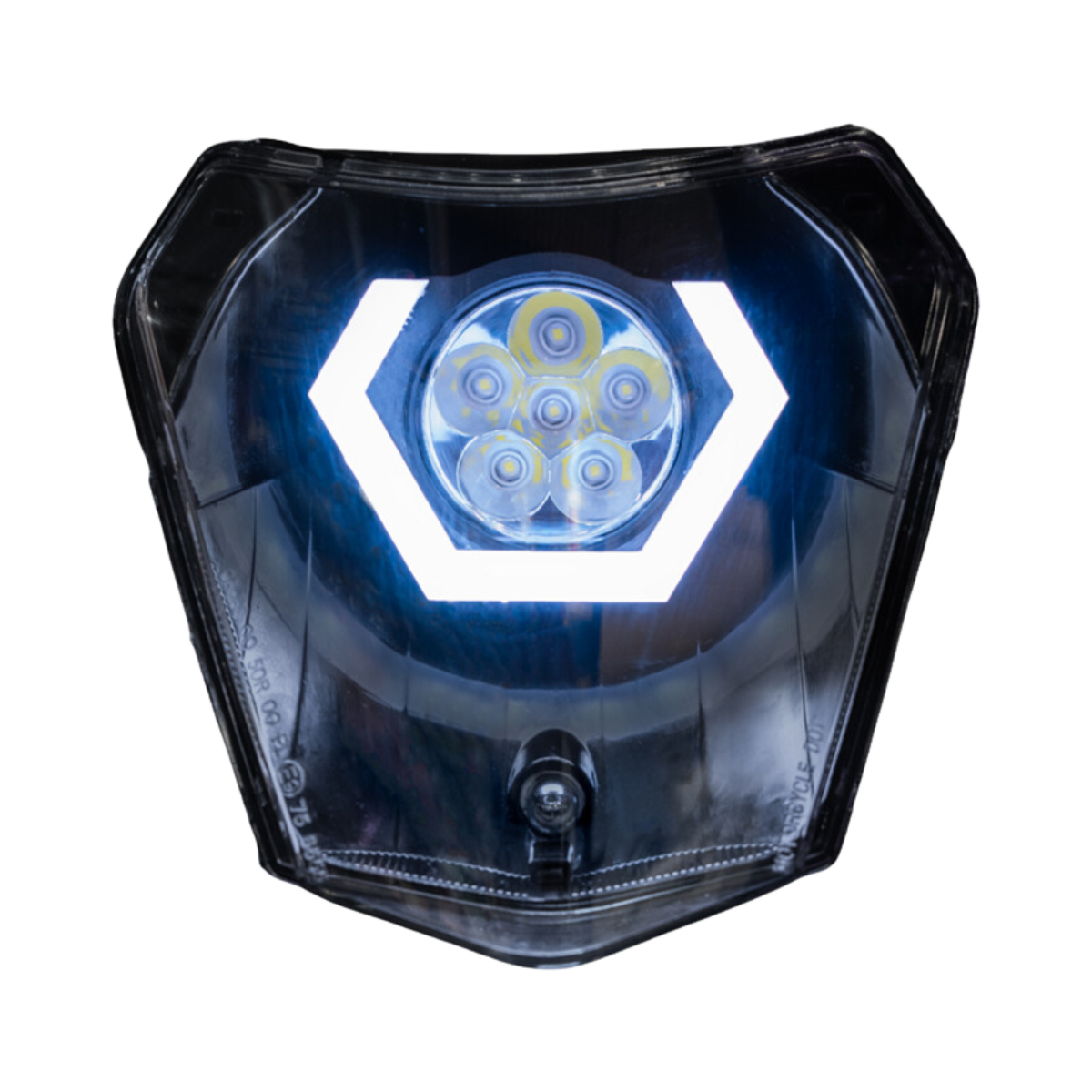 HexBeam RGBW fits on KTM/GasGas