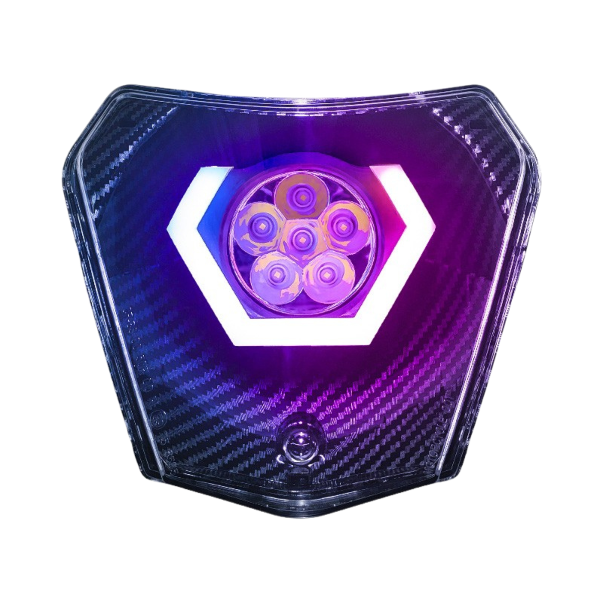HexBeam Carbon Fiber Edition RGBW - fits on KTM/GasGas