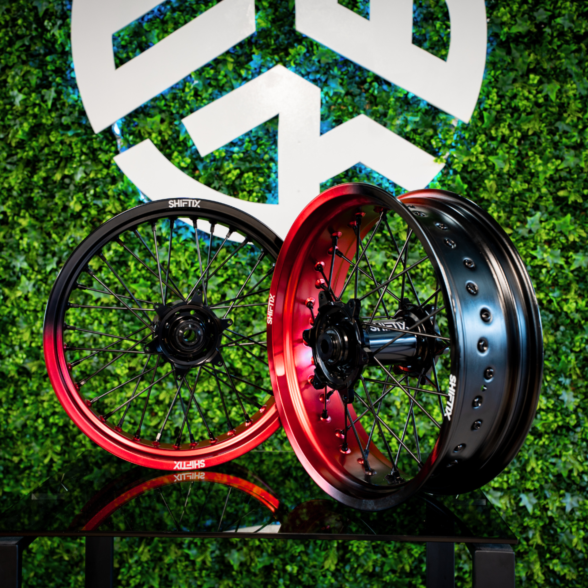 Black / Red - Wheel Set