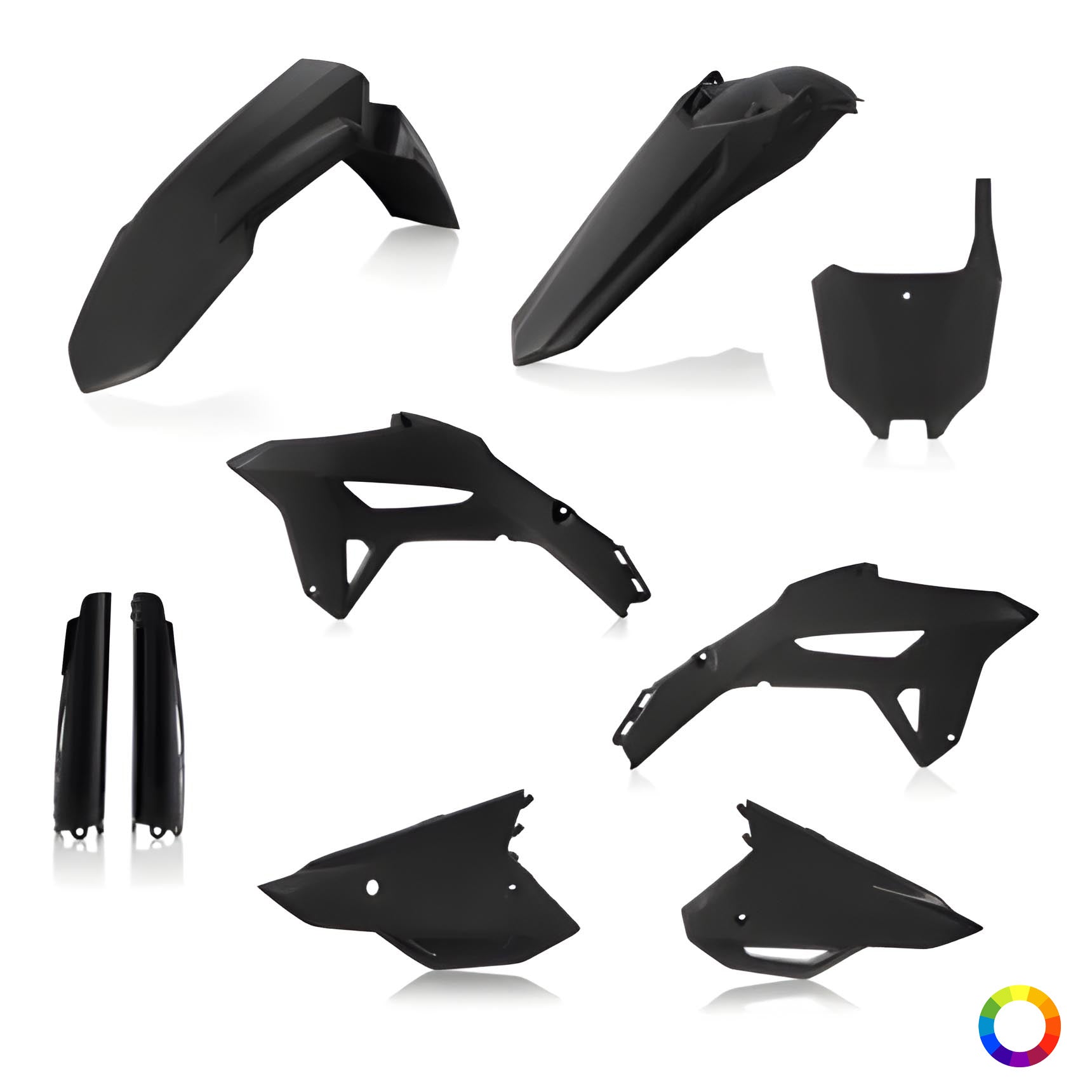 Full Plastics Kit CRF Honda 450 21/24 + 250 22/24