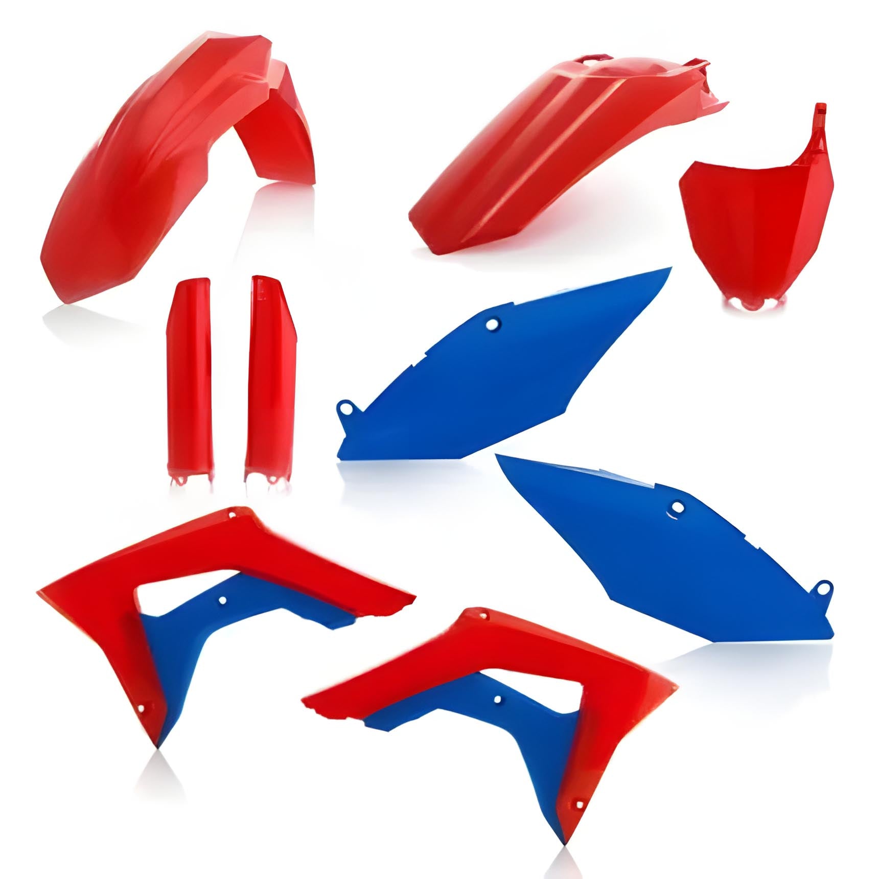 Full Plastics Kit Honda CRF450R 2017-2018 + CRF250 2018