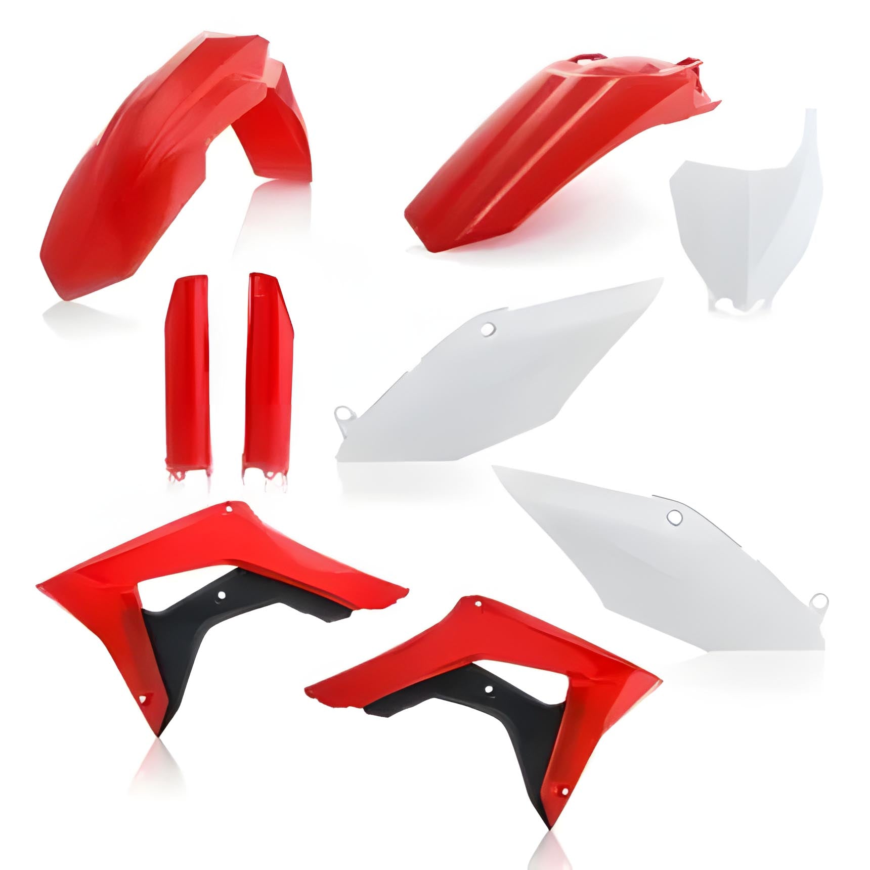 Full Plastics Kit Honda CRF450R 2017-2018 + CRF250 2018