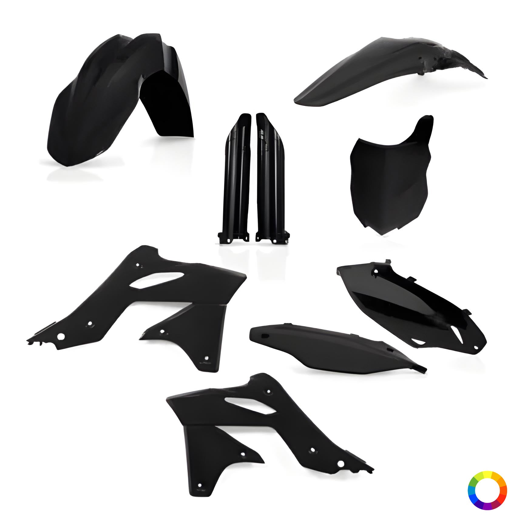 Full Plastics Kit Kawasaki KXF250 2013-2015