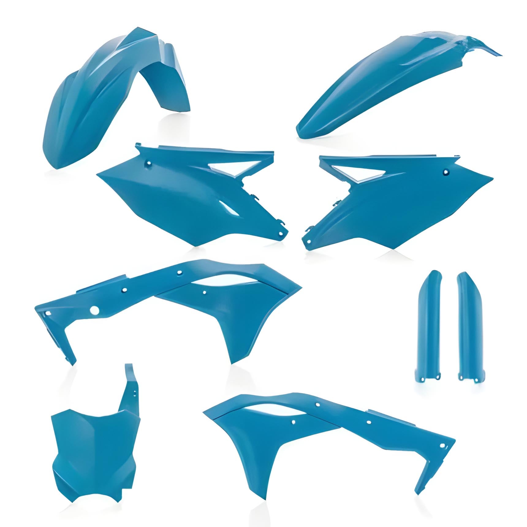 Full Plastics Kit Kawasaki KXF250 2017-2020