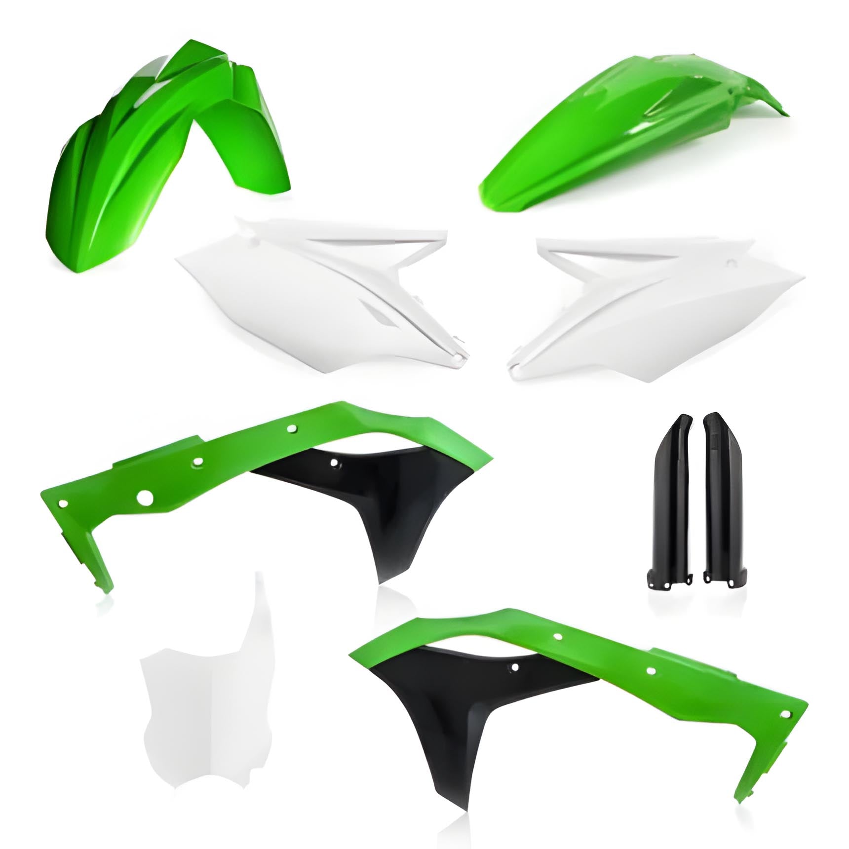 Full Plastics Kit Kawasaki KXF250 2017-2020