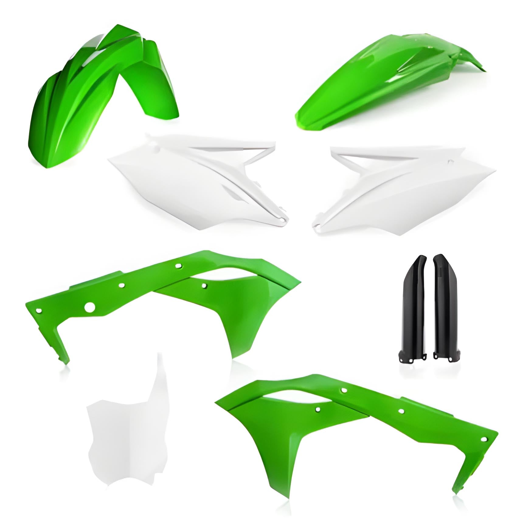 Full Plastics Kit Kawasaki KXF250 2017-2020