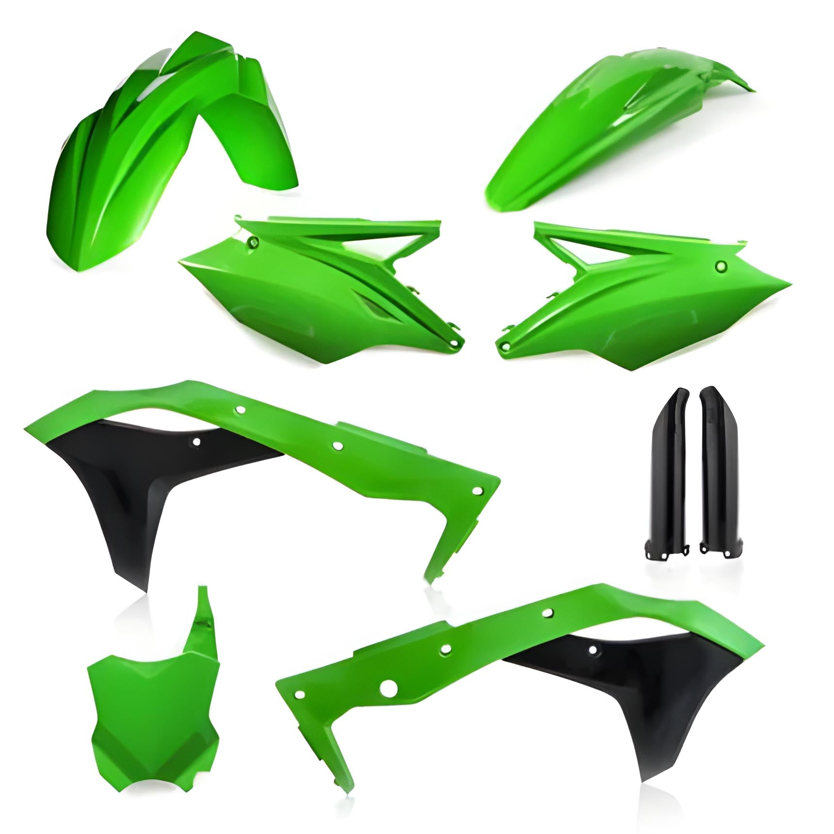 Full Plastics Kit Kawasaki KXF250 2017-2020