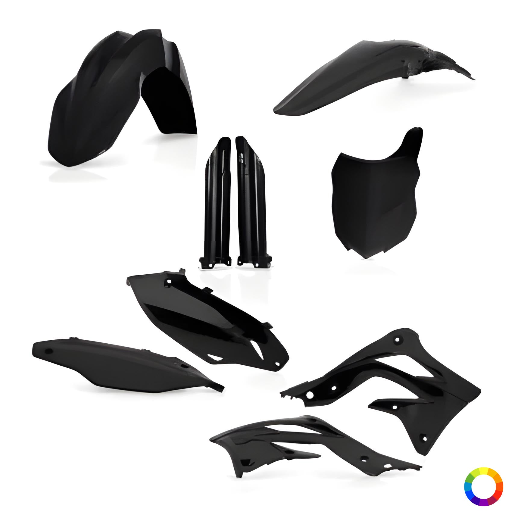 Full Plastics Kit Kawasaki KXF450 2013-2015