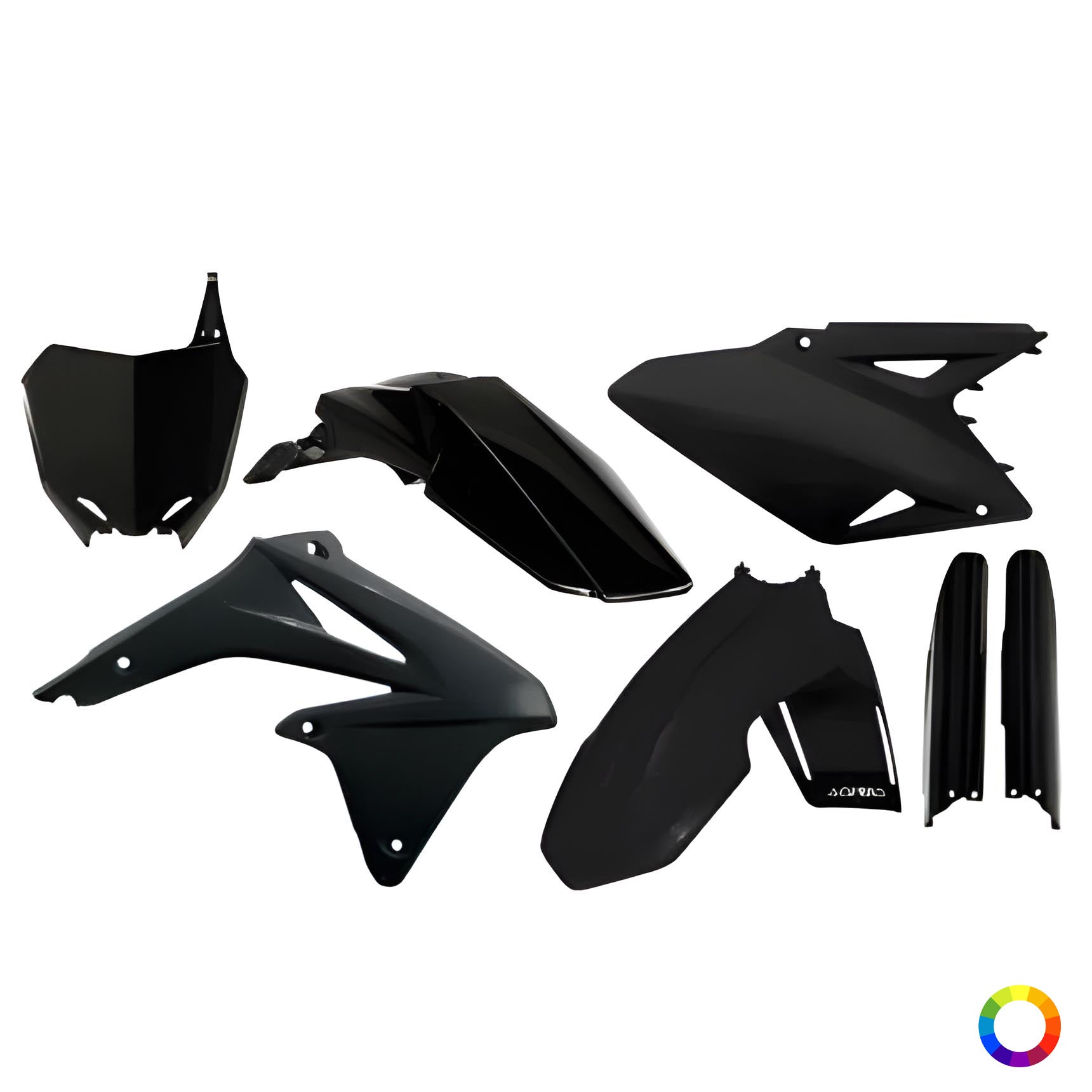 Full Plastics Kit Suzuki RMZ 450 (2008-2017)
