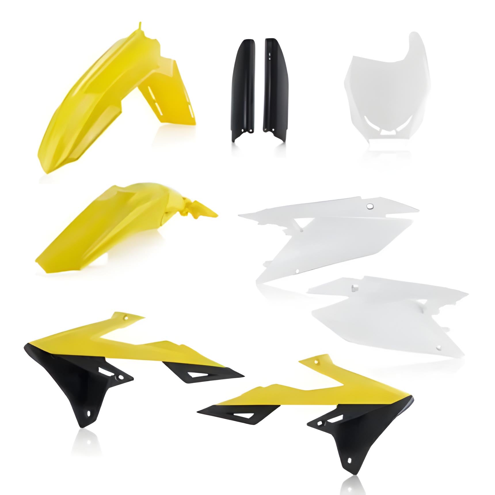 Full Plastics Kit Suzuki RMZ 450 2018-2024 / RMZ 250 2019-2024