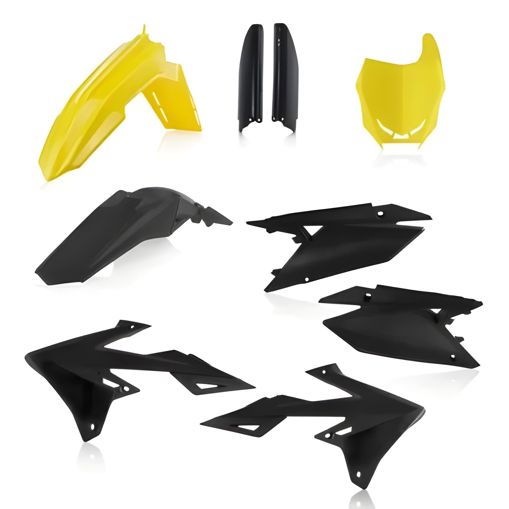 Full Plastics Kit Suzuki RMZ 450 2018-2024 / RMZ 250 2019-2024