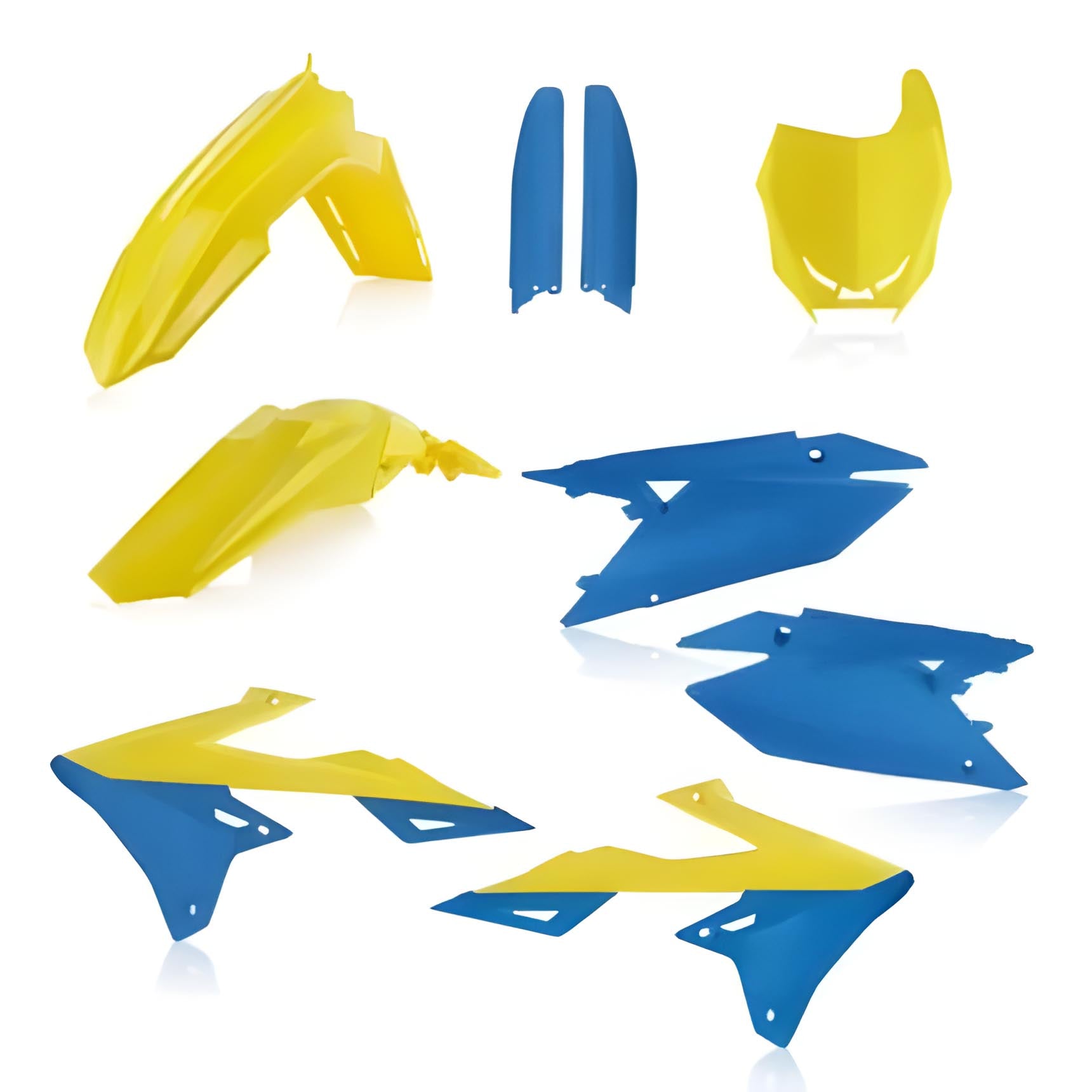 Full Plastics Kit Suzuki RMZ 450 2018-2024 / RMZ 250 2019-2024