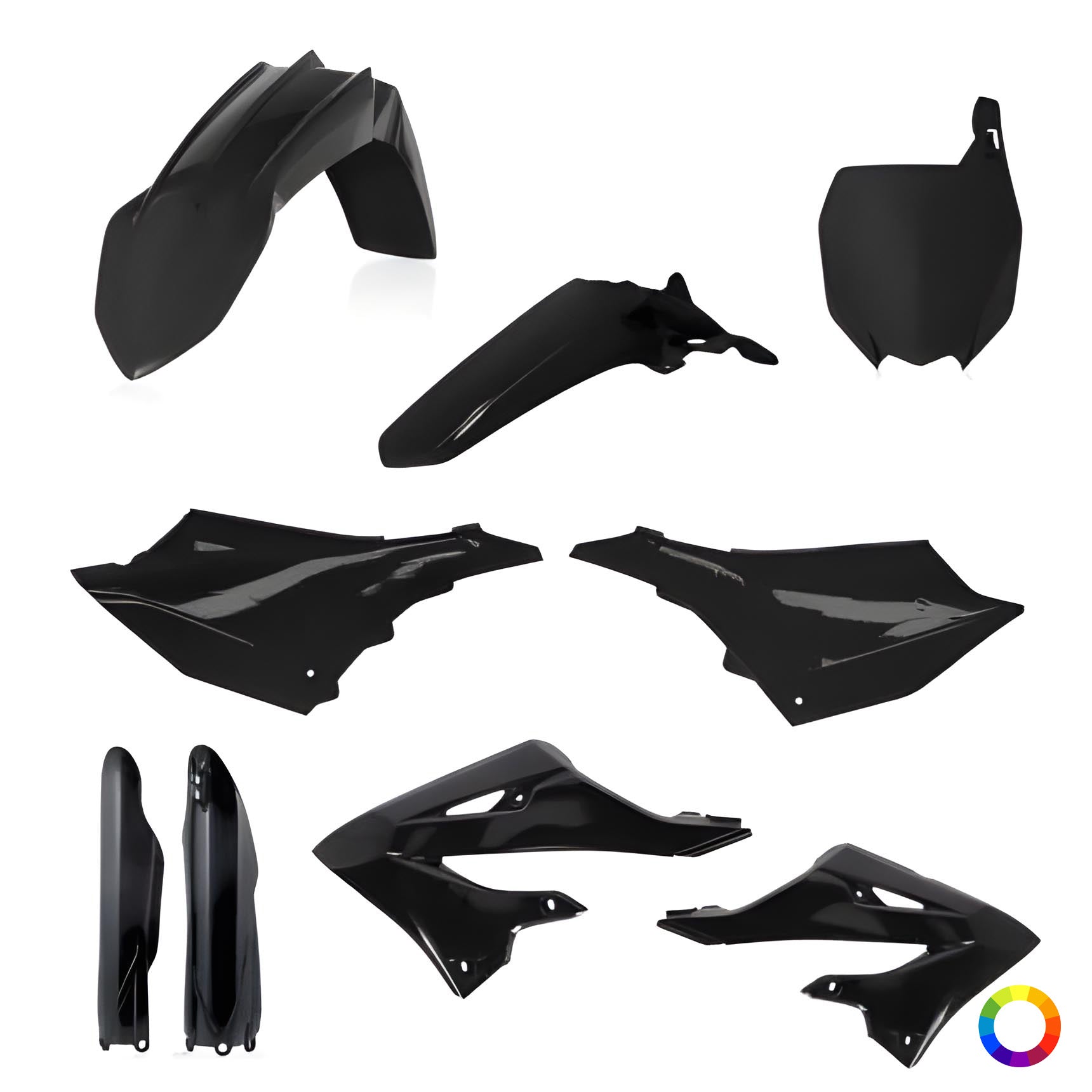 Full Plastics Kit Yamaha YZ 125/250 (2022-2024)
