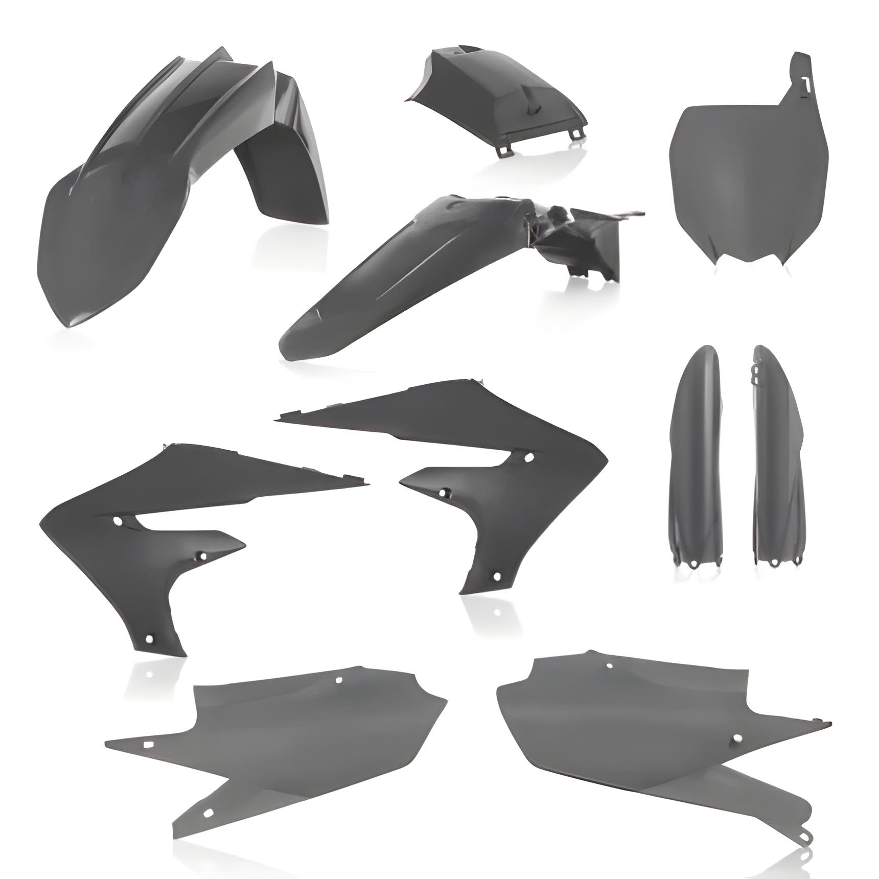 Komplettes Plastikkit Yamaha YZF 250 (19-23) + YZF 450 (18-22)