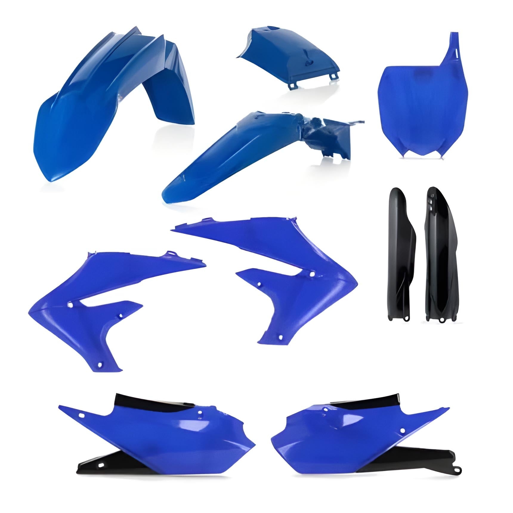 Komplettes Plastikkit Yamaha YZF 250 (19-23) + YZF 450 (18-22)