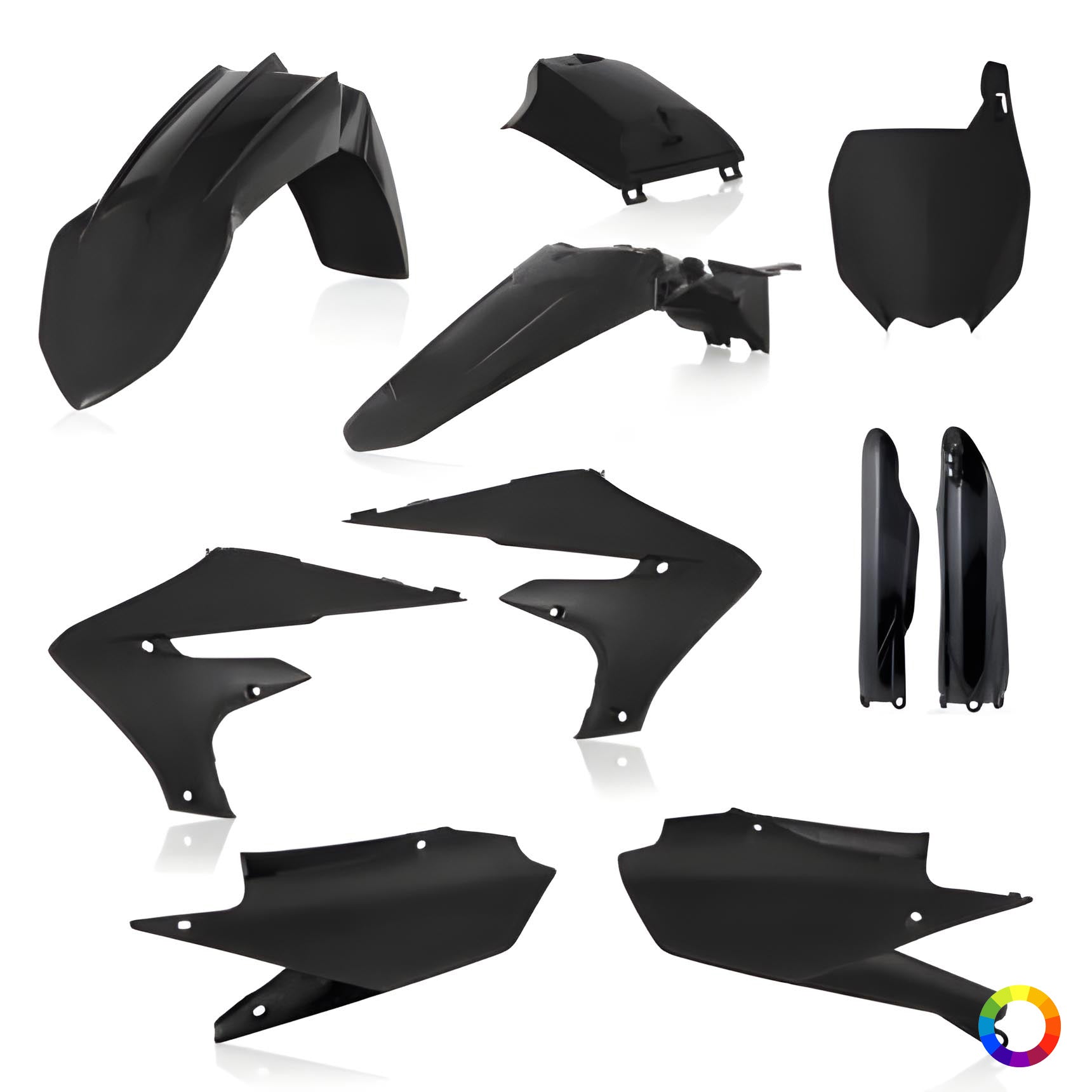 Full Plastics Kit Yamaha YZF 250 (19-23) + YZF 450 (18-22)