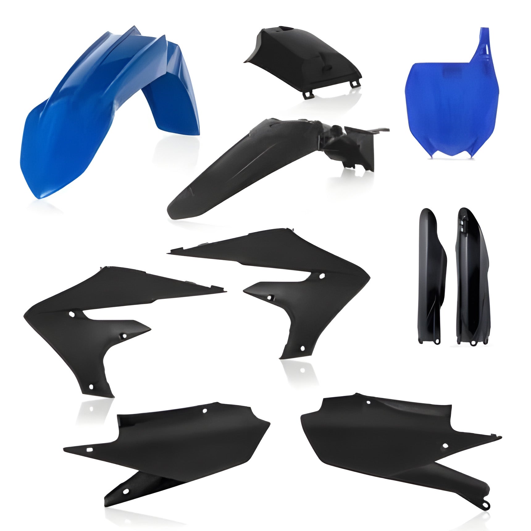 Komplettes Plastikkit Yamaha YZF 250 (19-23) + YZF 450 (18-22)