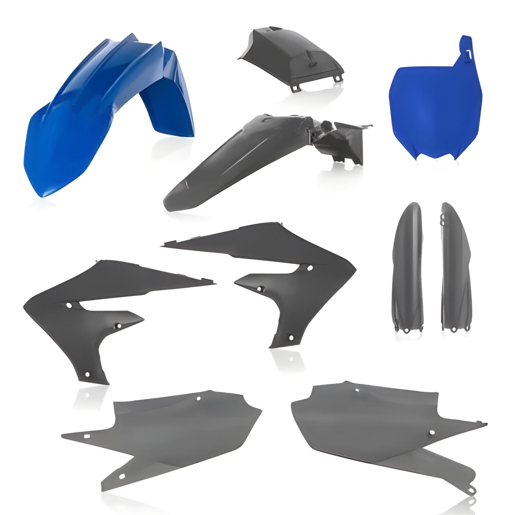 Komplettes Plastikkit Yamaha YZF 250 (19-23) + YZF 450 (18-22)