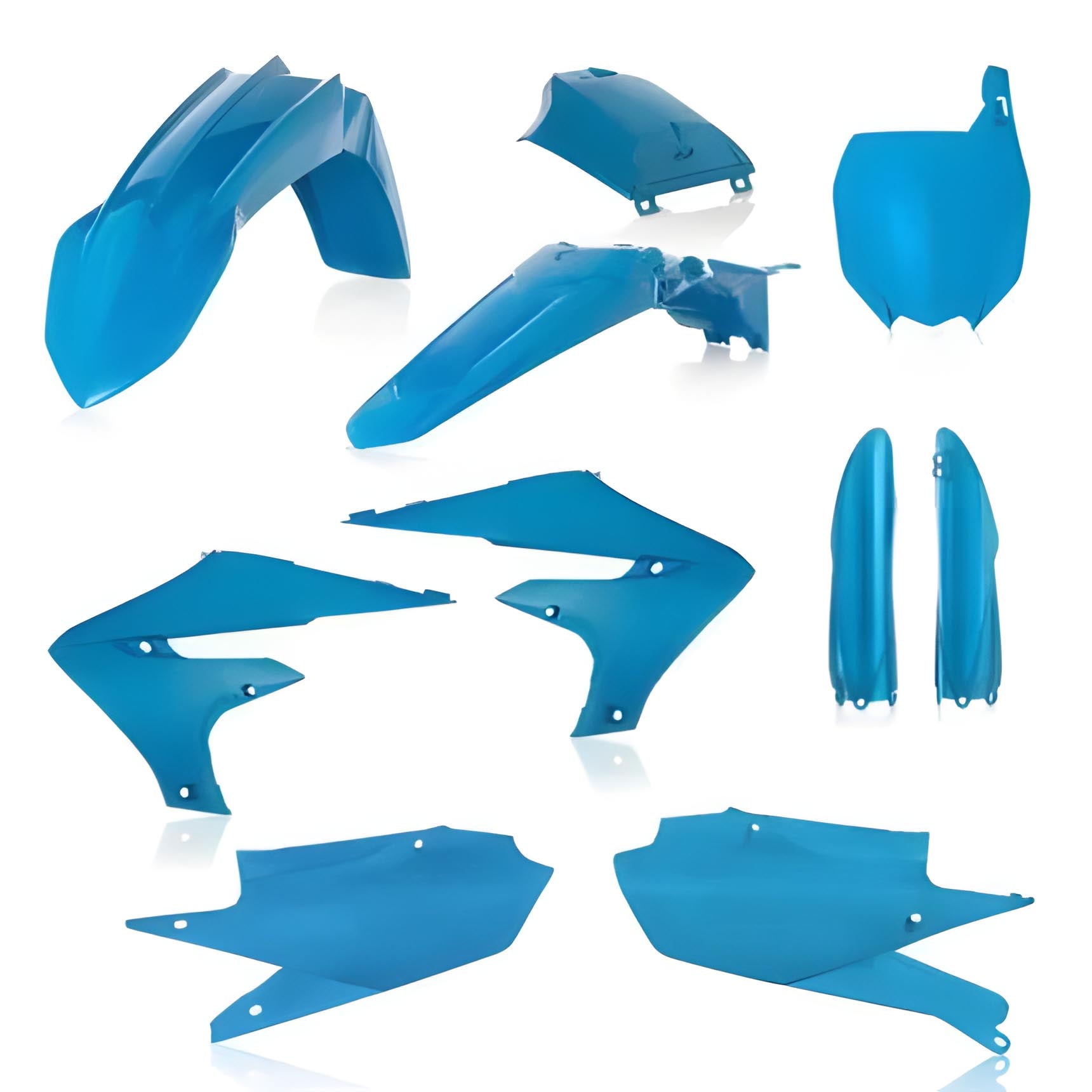 Komplettes Plastikkit Yamaha YZF 250 (19-23) + YZF 450 (18-22)