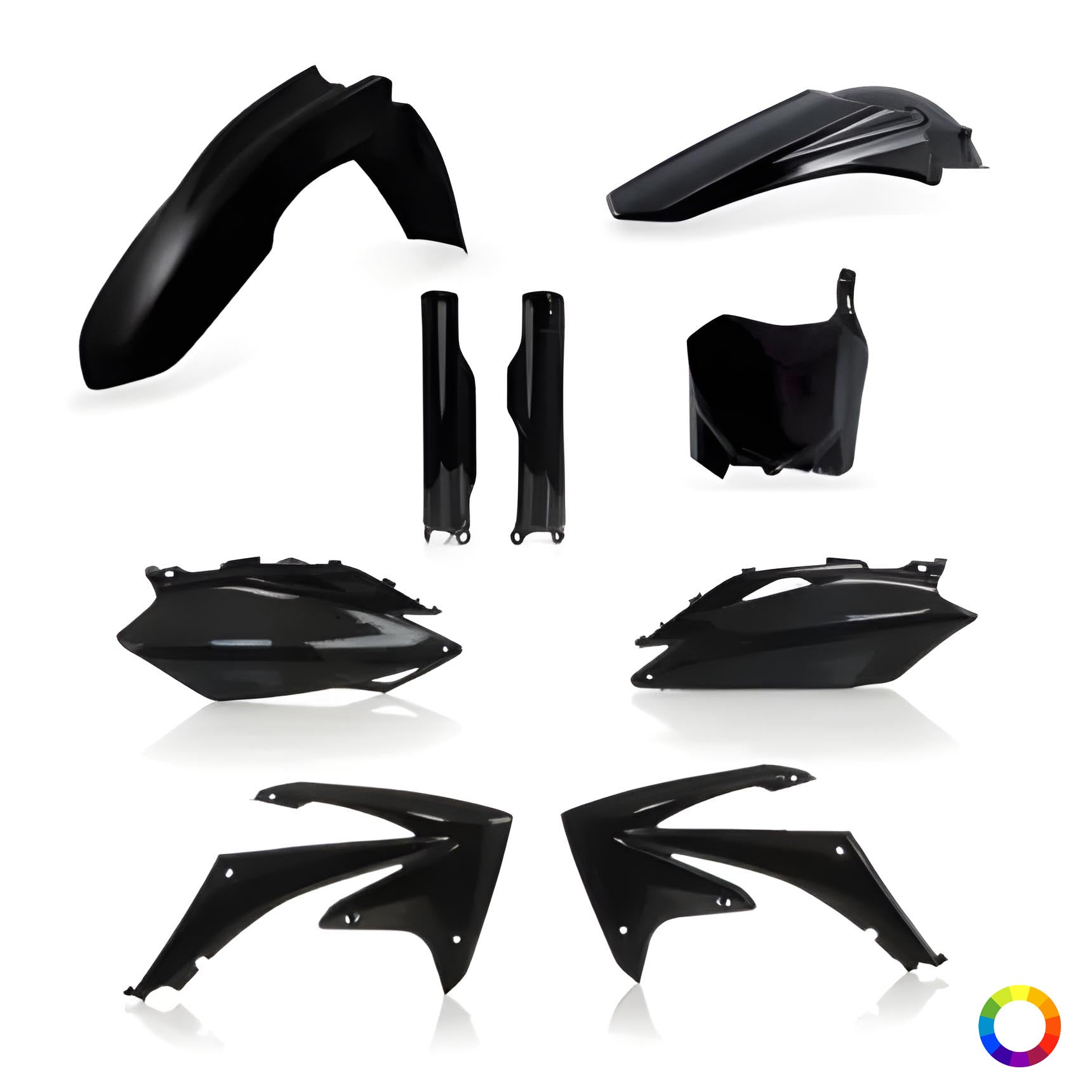 Full Plastics Kit Honda CRF250 2010 + CRF450 2009-2010
