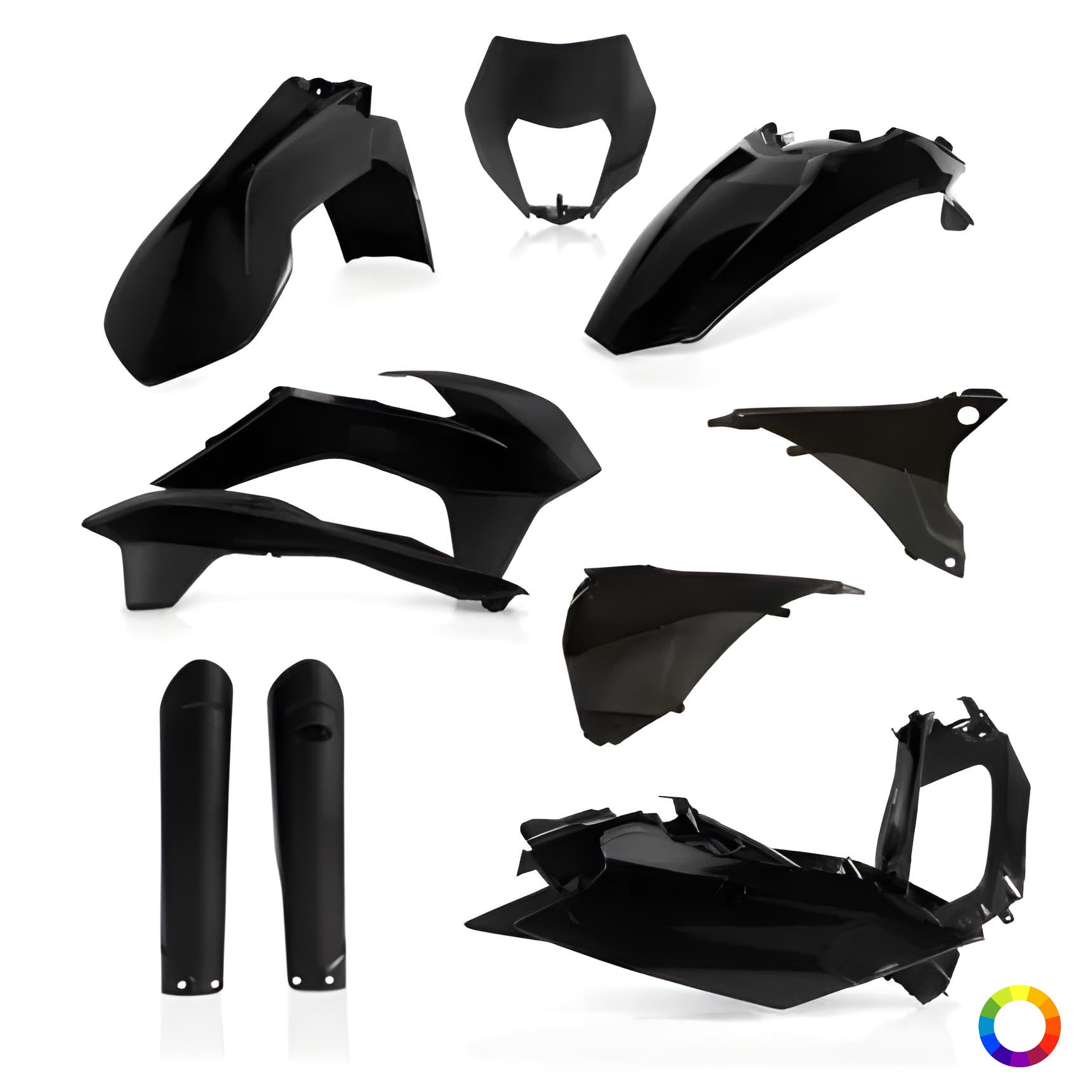 Full Plastics Kit KTM EXC / EXC-F 2016