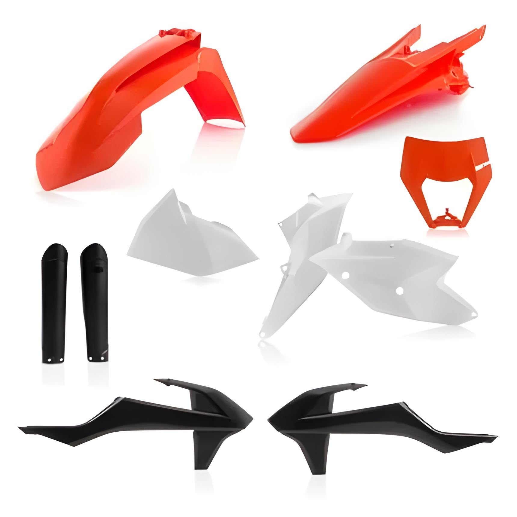 Full Plastics Kit KTM EXC / EXC-F 17-19