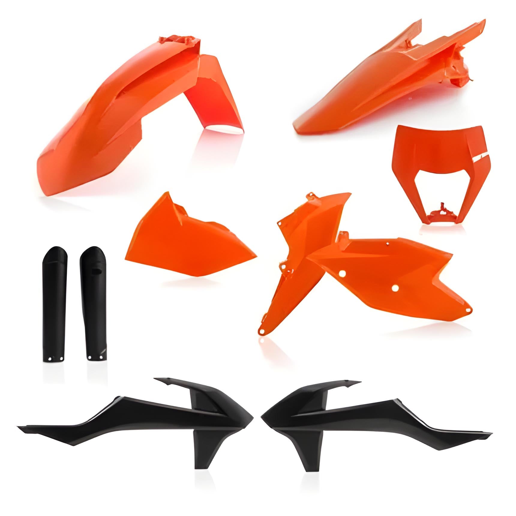 Full Plastics Kit KTM EXC / EXC-F 17-19